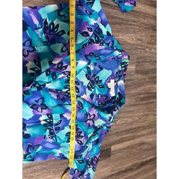 Vintage Laura's Janine Lett Petite COLLECTION 100% rayon blazer - Picture 4 of 10